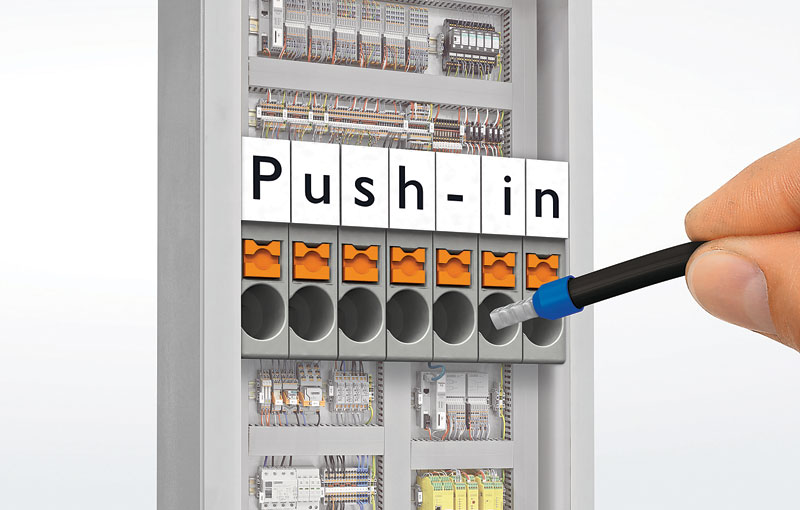 Technologia połączeń Push-in Phoenix Contact