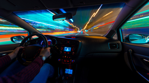 Oświetlenie wnętrza samochodu