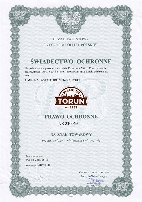 Made in Toruń z patentem - Kopel Kopel - Made in Toruń z patentem