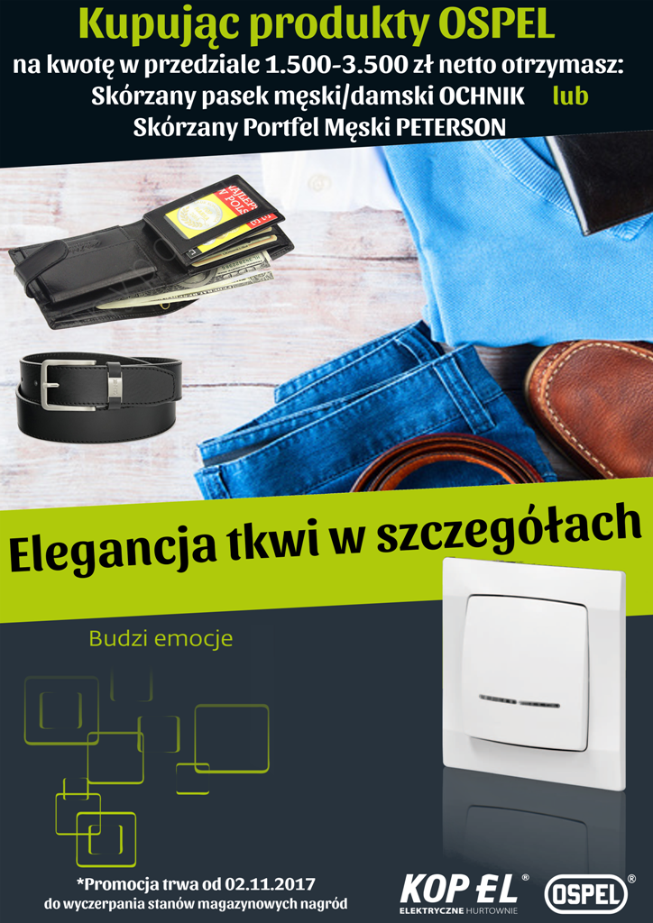 Promocja Ospel - Elegancja tkwi w szczegółach