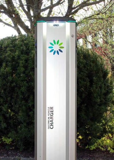 Wolnostojąca stacja ładowania samochodów Relpol 