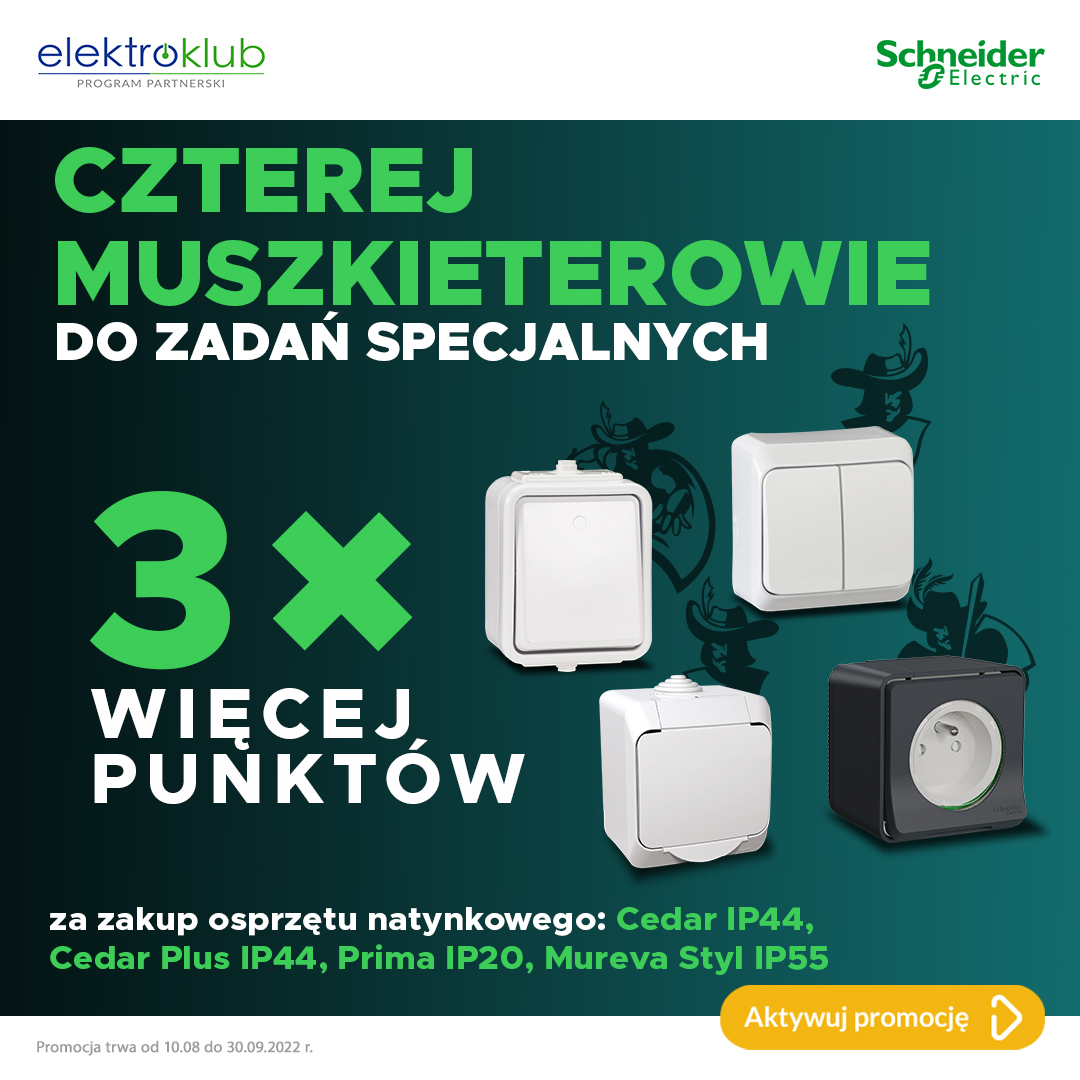 Promocja Schneider Elektroklub Promocja Schneider Elektroklub