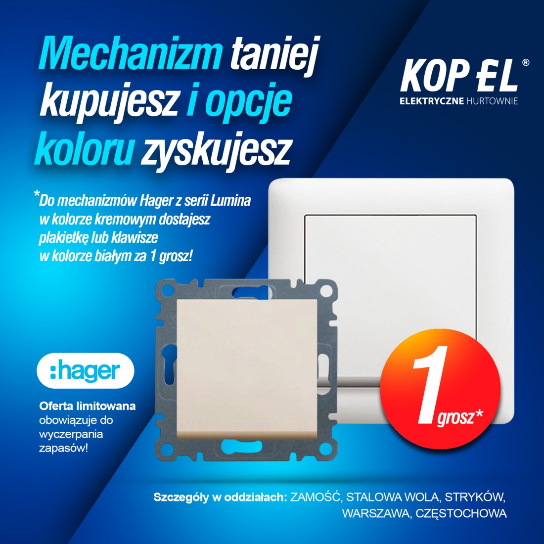 Promocja Hager Lumina Promocja Hager Lumina