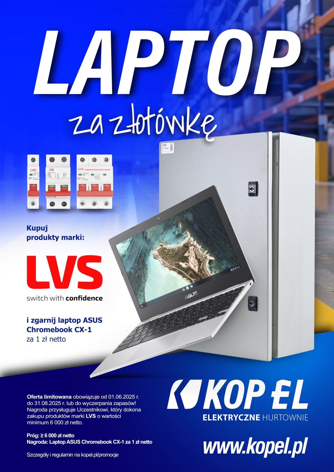 Laptop za złotówkę