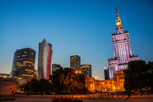 Oświetlenie Warszawy