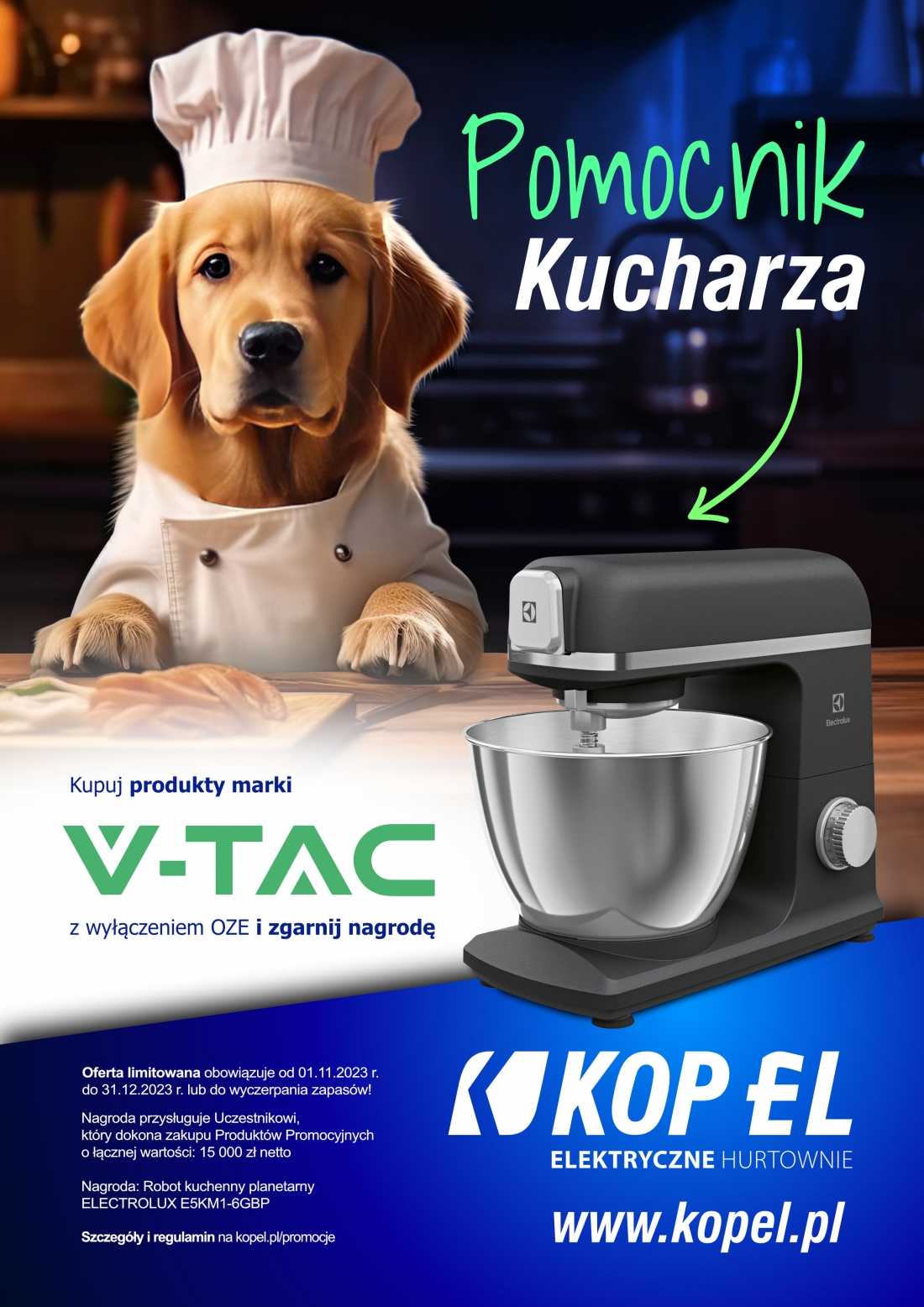Promocja V-TAC robot kuchenny Promocja V-TAC robot kuchenny