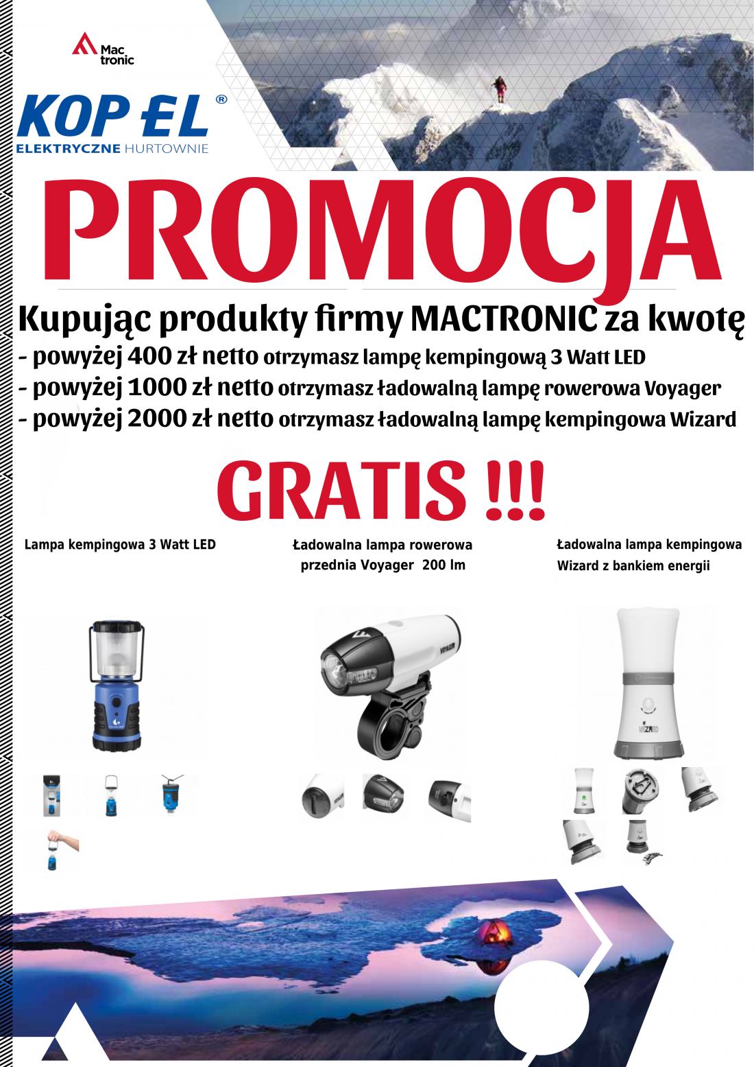 Latarki Mactronic Gratis Latarki Gratis
