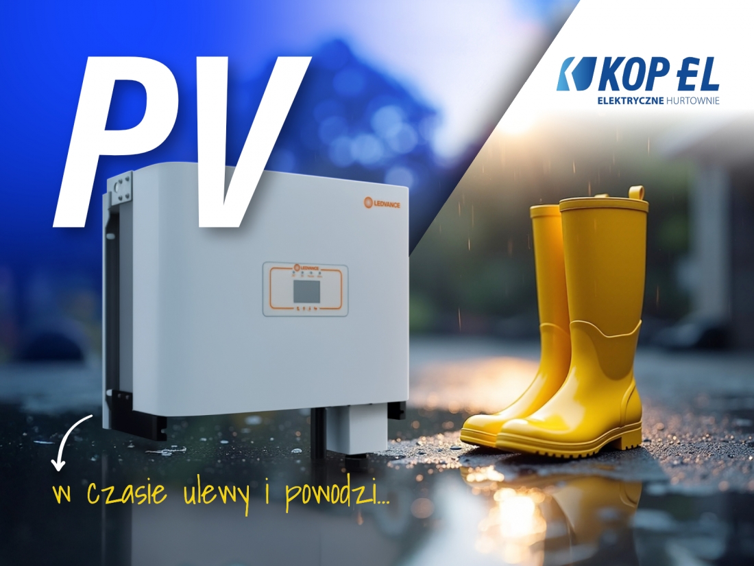 Fotowoltaika w czasie ulewy i powodzi