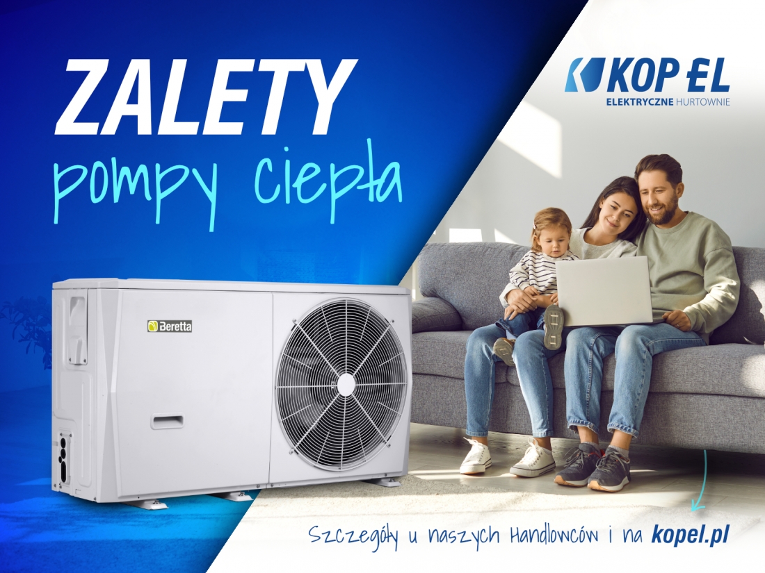 Zalety pompy ciepła Zalety pompy ciepła