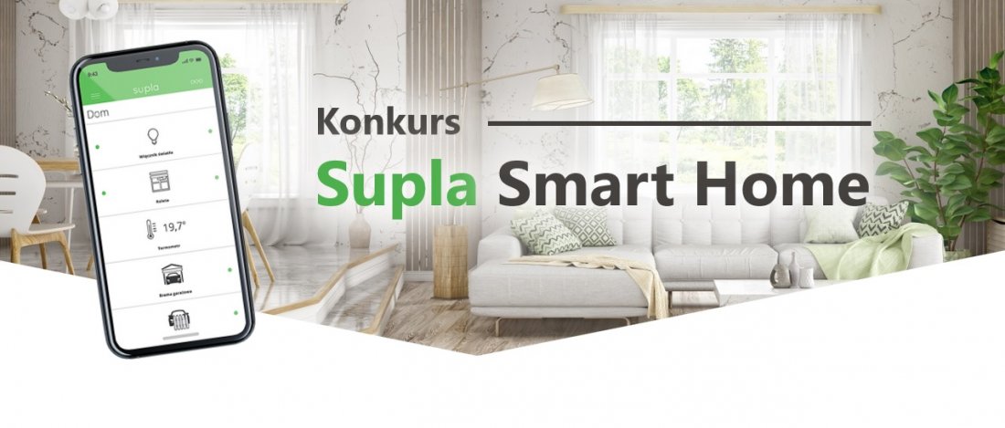 Supla Smart Home - konkurs Zamel