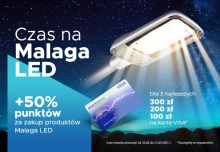 Czas na MALAGA LED - promocja Elektroklub