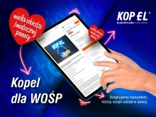 Kopel wspiera WOŚP