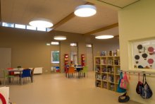 Zdrowe światło dla dzieci w szkole podstawowej w Holandii