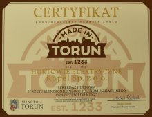 Made in Toruń z patentem