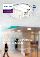 Obniż koszty oświetlenia za pomocą lamp PL-C LED