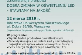 „Dobra zmiana w oświetleniu LED – stawiamy na jakość”