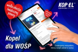 Kopel wspiera WOŚP