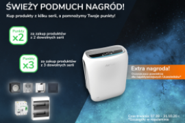 Świeży podmuch nagród - promocja w Elektroklubie